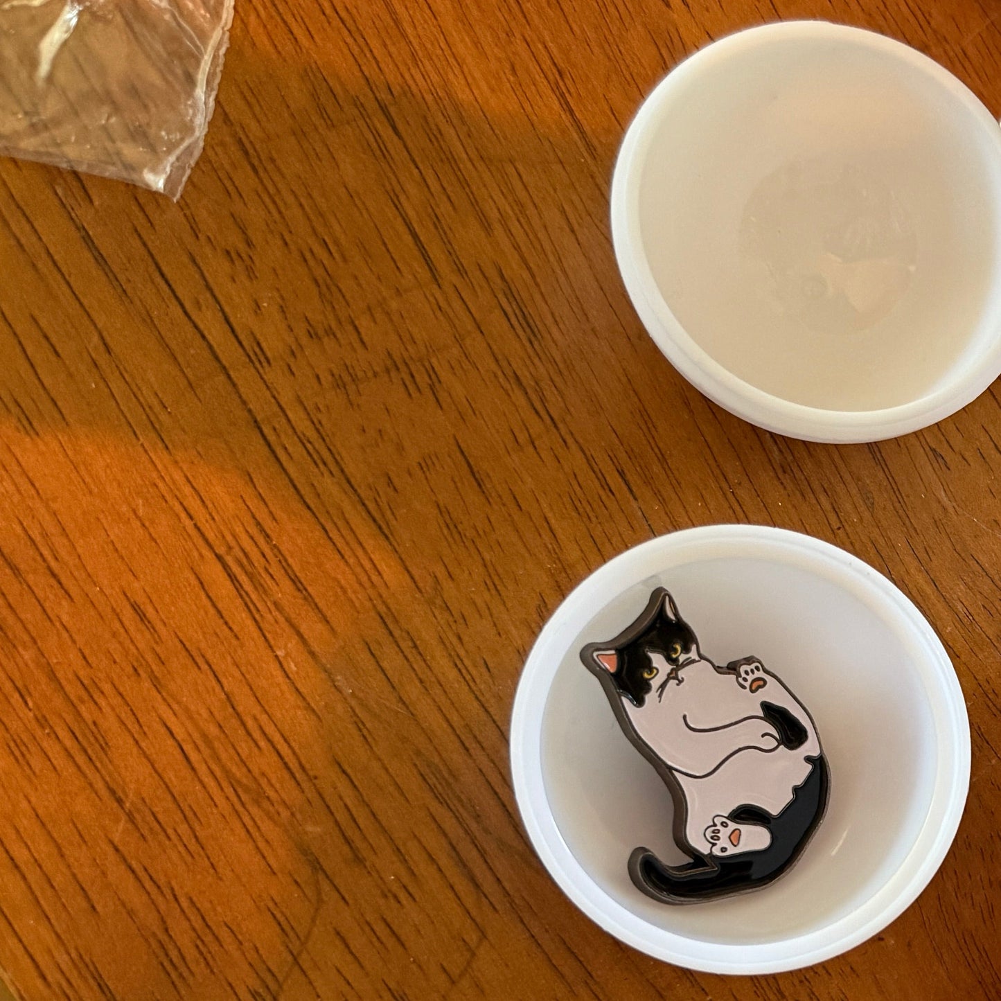 Tuxedo Cat Soft Enamel Metal Pins/Badges - 1.5''(38.1mm) lil chonk studio